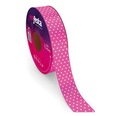 Fita Po Pink e Branco